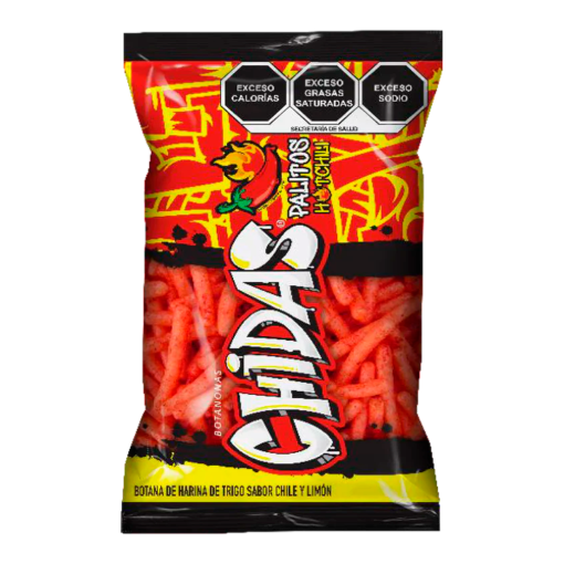 Imagen de Exhibidor Botana Chidas Palitos Hot Chili 35 GRS