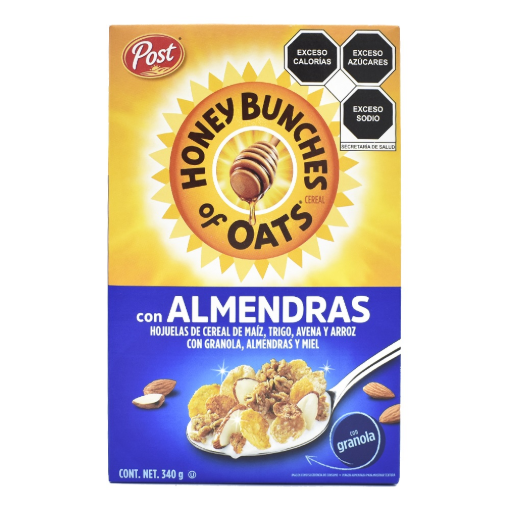 Imagen de Cereal Post Honey Bunches of Oats Almendras 340 GRS