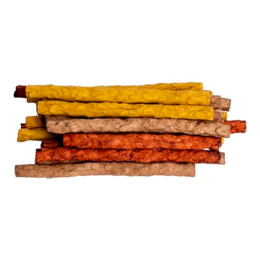 Imagen de Carnaza Canine Chews Barita de Colores 12 PZS