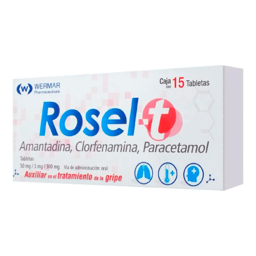 Imagen de Exhibidor Medicamento Wermar Rosel-T 15 PZS