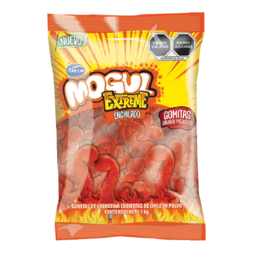 Imagen de Exhibidor Dulce Gomitas Arcor Mogul Enchilado Picoso 1 KGS