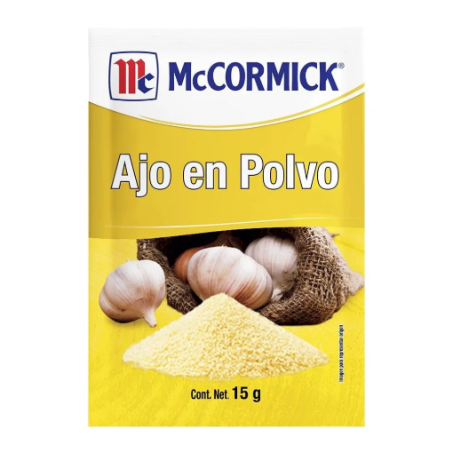 Imagen de Especias McCormick Ajo en Polvo 15 GRS