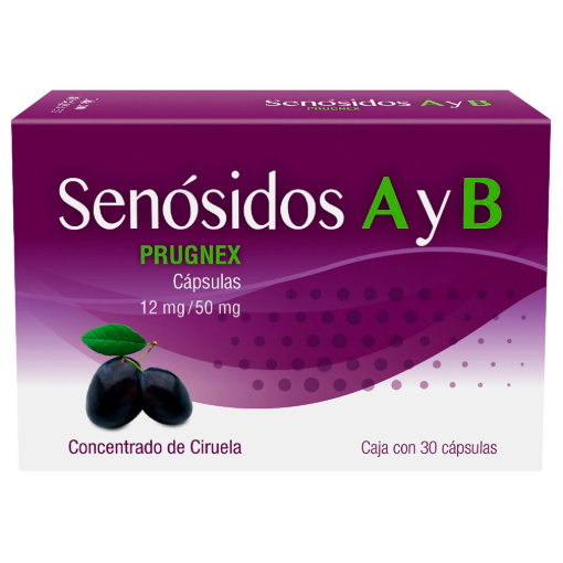 Imagen de Exhibidor Medicamento Prugnex Senósidos A y B 30 PZS