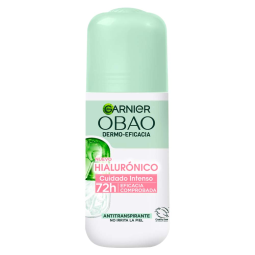 Imagen de Desodorante Obao Antitranspirante Roll-On Dermo Hialurónico Mujer 65 GRS