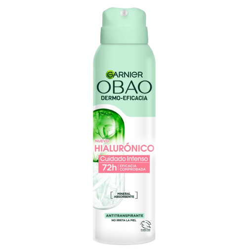 Imagen de Desodorante Obao Antitranspirante Aerosol Dermo Hialurónico Mujer 150 MLL