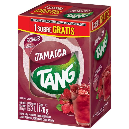 Imagen de Exhibidor Bebida Tang Jamaica +1 Sobre c/u 13 GRS