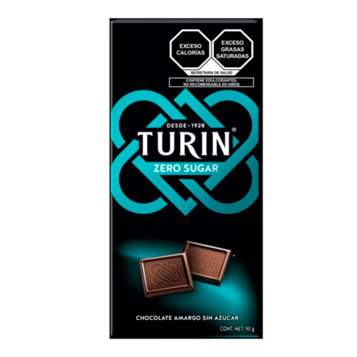Imagen de Exh Choco Turin Zero Sugar Turin 90 GRS