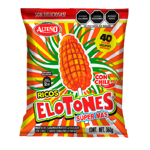 Imagen de Exh Paleta Alteño Super Elotones Paleta Alteño Super Elotones 40 PZS