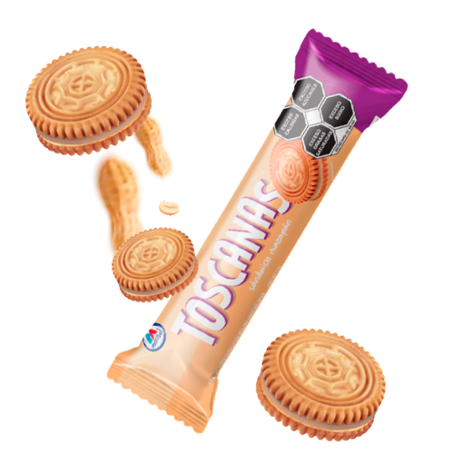 Imagen de Galletas Maribel Toscana Sándwich Mazapán 200 GRS