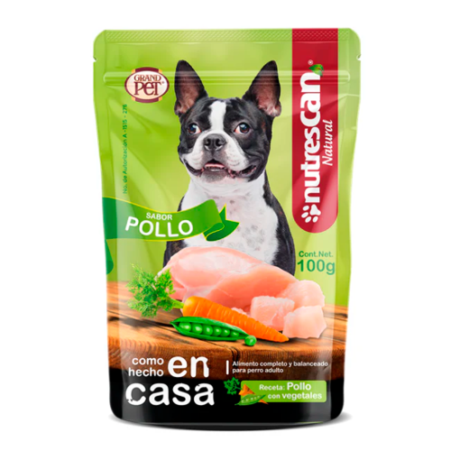 Imagen de Alimento Nutrescan Pollo con Vegetales 100 GRS
