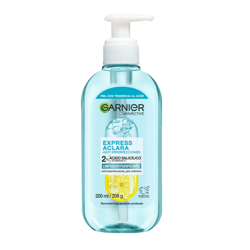 Imagen de Limpiador Facial Garnier Gel Anti-Imperfecciones 2 200 MLL