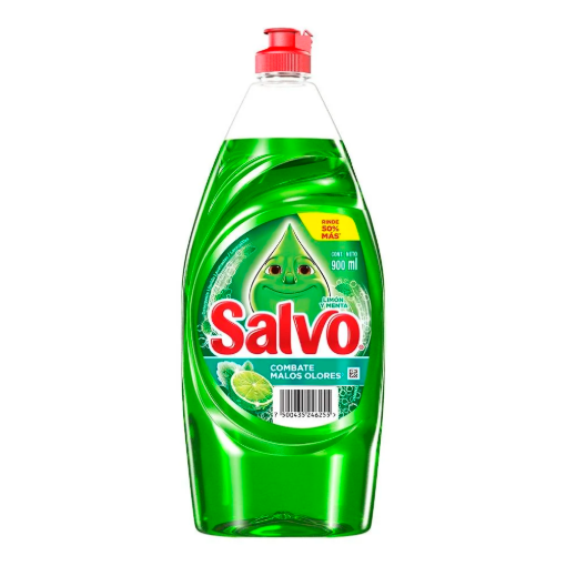 Imagen de Detergente Líquido Salvo Limón y Menta 900 MLL