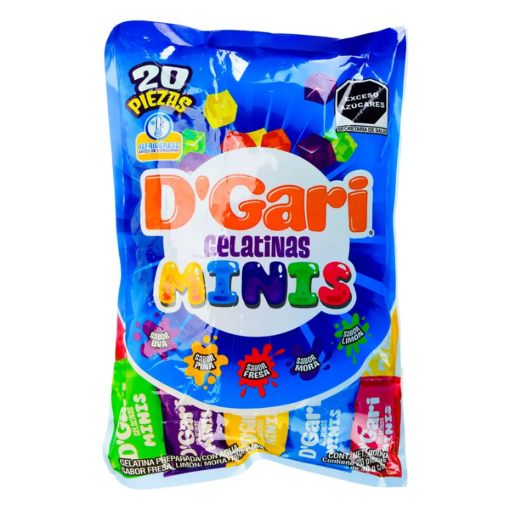 Imagen de EXH GEL D'GARI MINIS SURTIDAS 40 GRS