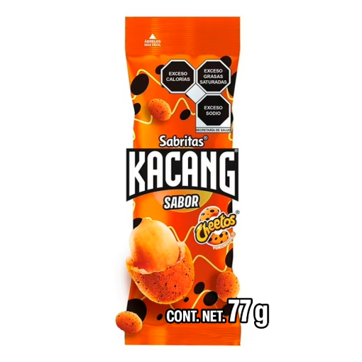 Imagen de Botana Cacahuate Kacang Cheetos 77 GRS