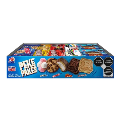 Imagen de Galletas Gamesa Peke Pakes 374 GRS