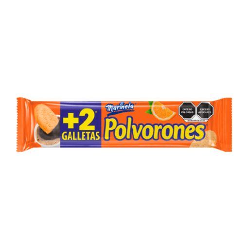 Imagen de Galletas Marinela Polvorón +2 Piezas 148 GRS