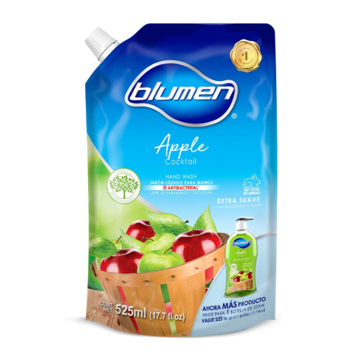 Imagen de Jabón Líquido Manos Blumen Apple Pouch 525 MLL