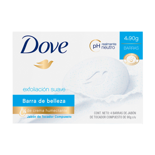 Imagen de Exhibidor Jabón de Tocador Dove Neutro 90 GRS