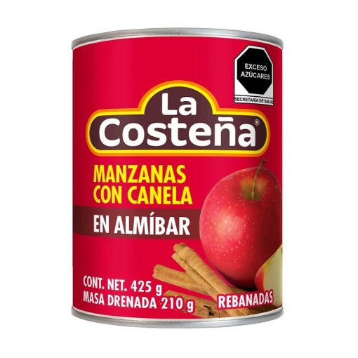 Imagen de Fruta Manzana con Canela La Costeña 425 GRS