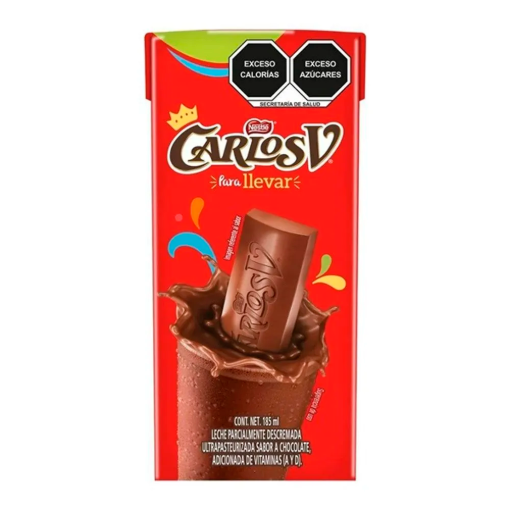 Imagen de Bebida Nestlé Carlos V Chocolate 185 MLL