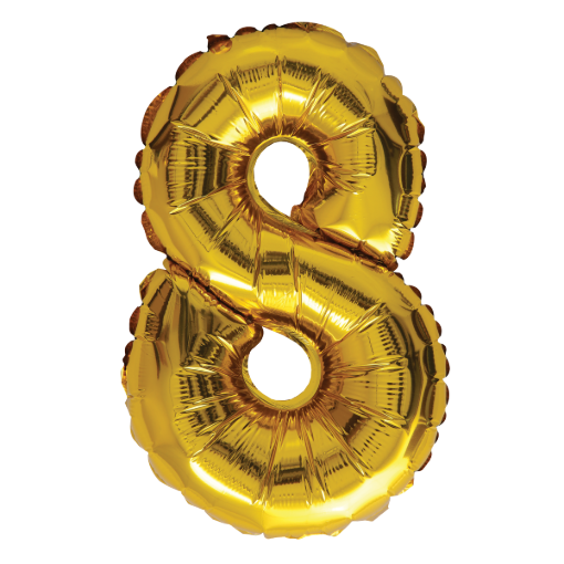Imagen de Globo Granmark #8 Dorado 1 PZS