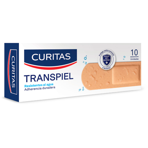Imagen de Banditas Curitas Transpiel 10 PZS