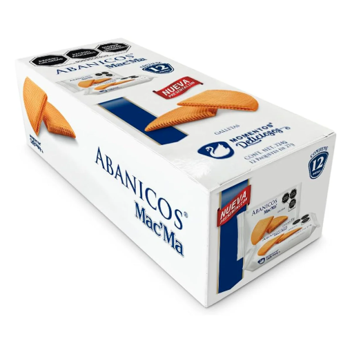 Imagen de Exh Gall Mac Ma Abanico Galleta Mac Ma Abani Abanico 27 GRS