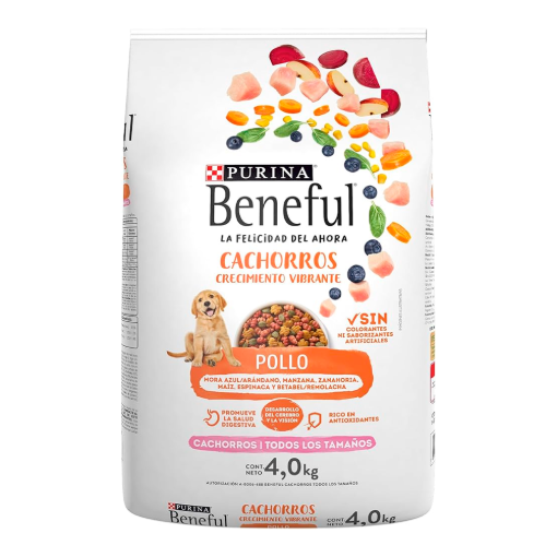 Imagen de Alimento Purina Beneful Puppy Pollo 4 KGS
