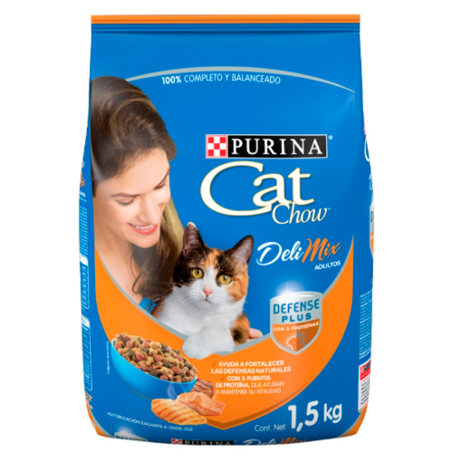 Imagen de Alimento Purina Cat Chow Deli Mix 1.5 KGS