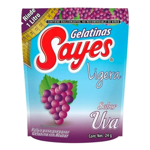 Imagen de Gel Sayes Uva Light Agua N 24 GRS