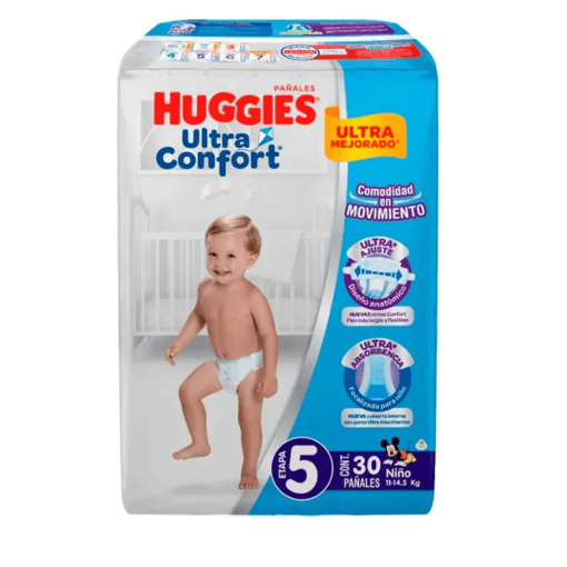 Imagen de Pañal Huggies Ultra Confort Etapa 5 (O) 30 PZS