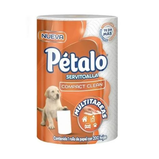 Imagen de Servitoalla Pétalo Compact Clean 200 Hojas 1 PZS