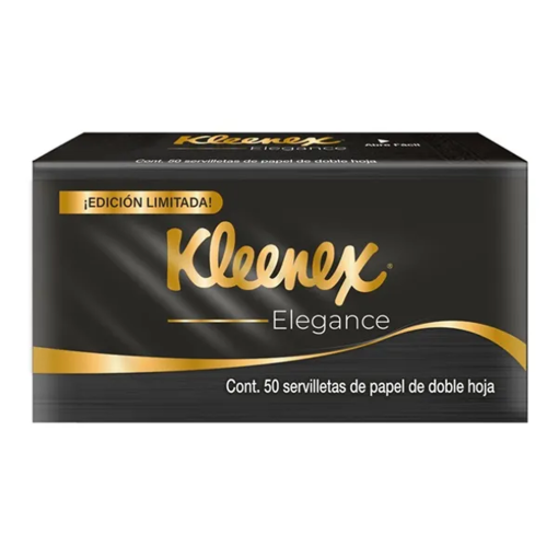 Imagen de Servilleta Kleenex Elegance Black 50 PZS