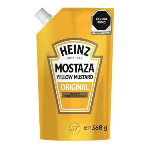 Imagen de Mostaza Heinz PET 368 GRS