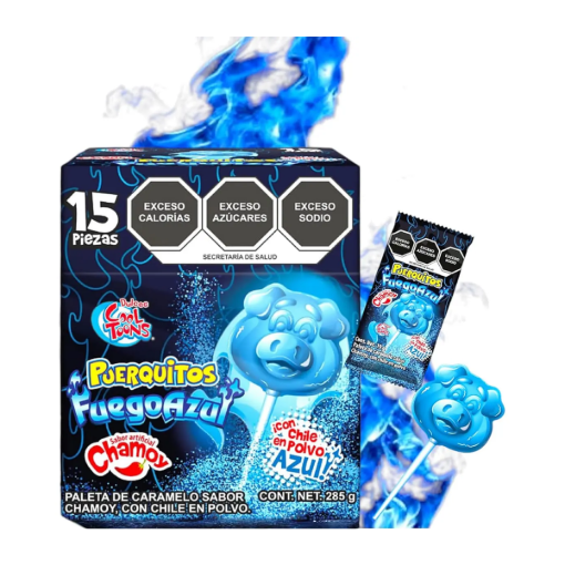 Imagen de Paleta C.Toons Puerquitos Fuego Azul 19 GRS