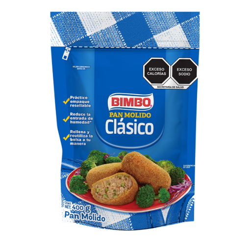 Imagen de Pan Bimbo Molido Clásico 400 GRS