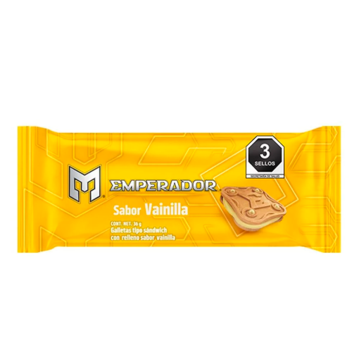 Imagen de Galletas Gamesa Emperador Vainilla 36 GRS