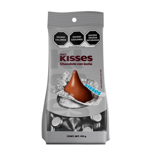 Imagen de Chocolate Hershey’s Kisses Plata 190 GRS