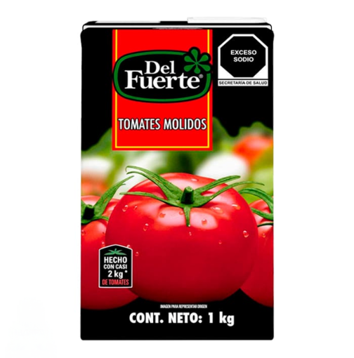 Imagen de Puré de Tomate Del Fuerte Condimentado Tetra Pak 1 KGS