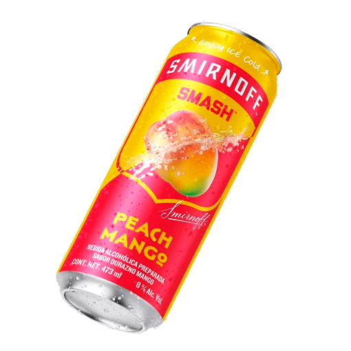 Imagen de Bebida Smirnoff Smash Peach Mango 473 MLL