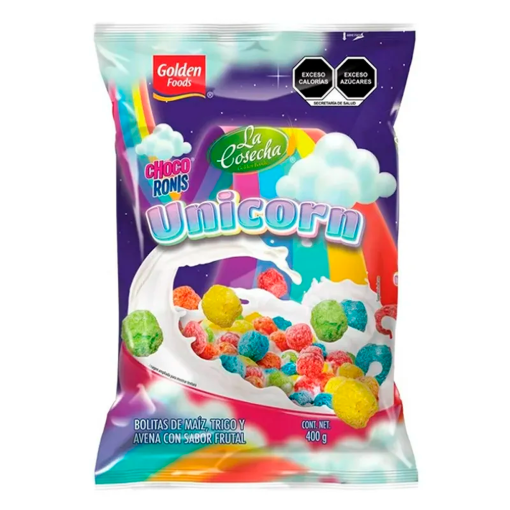 Imagen de Cereal Golden Choco Ronis Unicornio Bolsa 400 GRS