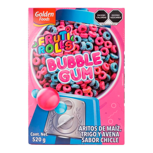Imagen de Cereal Golden Fruti Rolls Bubble Gum 520 GRS