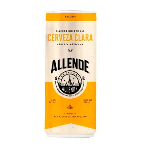 Imagen de Cerveza Allende Golden Ale Lata 355 MLL