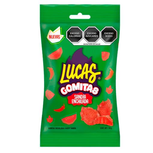 Imagen de Dulce Gomitas Lucas Sandía Chile 130 GRS