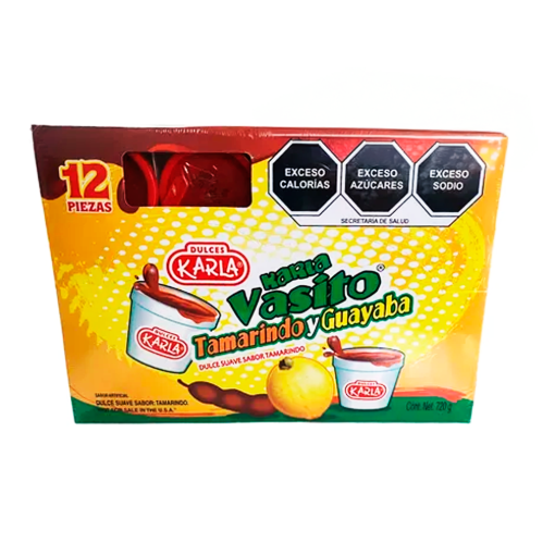 Imagen de Dulce Karla Vaso Tamarindo/Guayaba Mediano 60 GRS