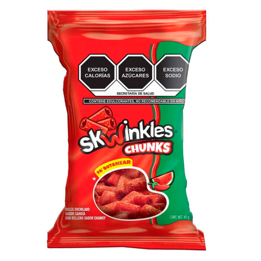 Imagen de Dulce Lucas Skwinkles Chunks Sandía 45 GRS