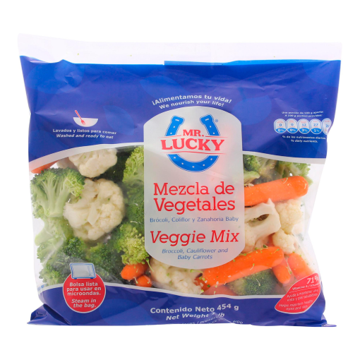 Imagen de Verdura Mr Lucky Mezcla de Vegetales 454 GRS