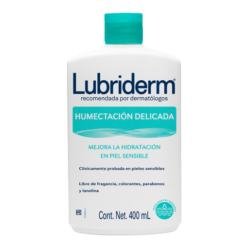 Imagen de Crema Lubriderm Humectación Delicada para Piel Sensible 400 MLL