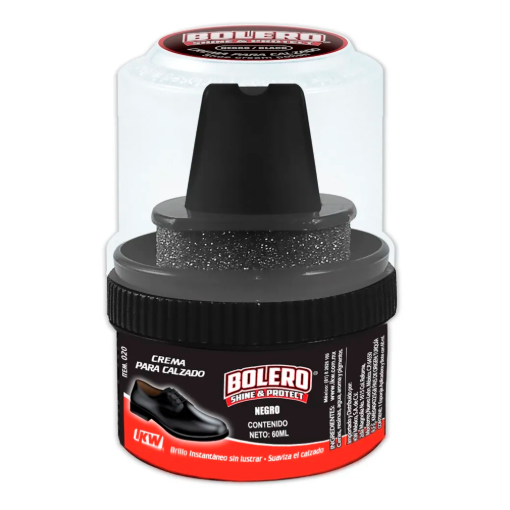 Imagen de Crema Lustradora Bolero Negro 60 MLL