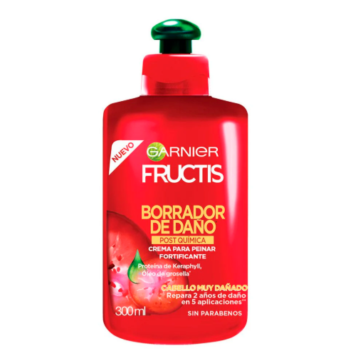 Imagen de Crema para Peinar Fructis Borrador Post Quiebre 300 MLL